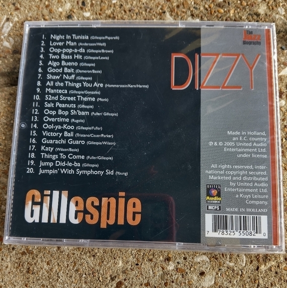 NEW Dizzy Gillespie CD Jazz Music Jazz Biography - Picture 2 of 2